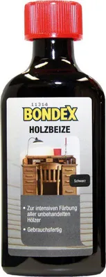 Produktbild von Bondex Holzbeize Schwarz 0,25 l - 352471