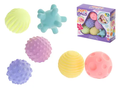 Obrázek produktu pro KIK Sada korekčních hraček se senzorickými míčky KX6359