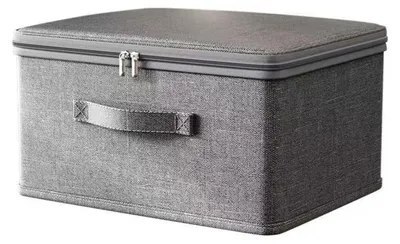 Faltbare Aufbewahrungsbox für Kleidung mit Deckel, 30x20x14 cm