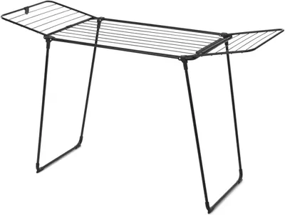 Produktbild von Brabantia 232404, Wäscheständer, Stahl, Schwarz, 18 m, 1589 mm, 587 mm