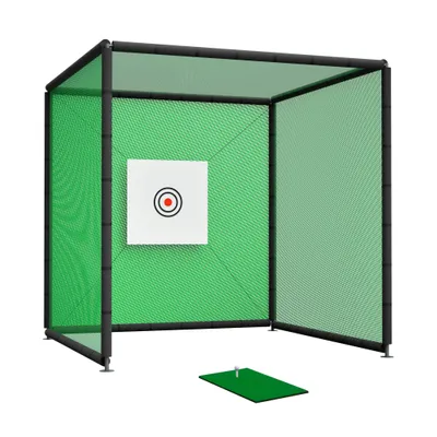 Image de GIHAUVIA Sport Cage de golf filet cible 3x3x3 M Vert One Size