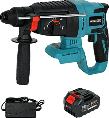 Image de Perceuse à percussion électrique, puissance 18V, vitesse 3500 tr/min, 1 batterie 388VF