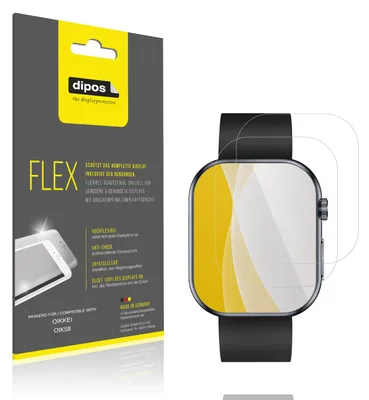 Image de 2x Film de protection d'écran pour OIKKEI OIK58, recouvre 100% de l'écran, dipos Flex