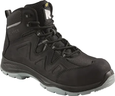 Produktbild von Runnex RUNNEX Sicherheitsstiefel SmartStar 5303 S3S ESD Gr. 45 schwarz/grau