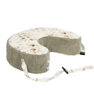 Produktbild von Ergonomisches Stillkissen mit Schaumkern, abnehmbarer waschbarer Bezug, cremefarben