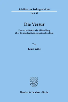 Produktbild von Die Versur.