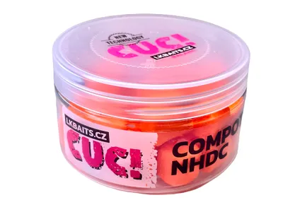 Obrázek produktu pro LK Baits CUC! Nugget Balanc Fluoro 10mm 100ml Příchuť: Compot N.H.D.C
