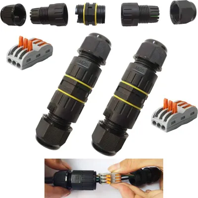 Obrázek produktu pro 2 - Vodotěsné konektory -M25-3P (9-12 mm)