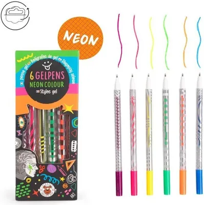 Produktbild von Trendhaus Gelpens Neon Colour 6er-Set 0 0 STK