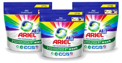 Produktbild von 3 x Ariel All-in-1 Color Pods Waschmittel - Vorteilspackung - 3 Stücke
