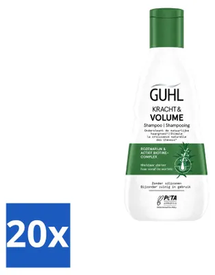 Obrázek produktu pro 20 kusů šamponu Guhl Kracht & Volume, objem 250 ml, výhodná balení