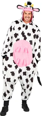 Produktbild von Overall Kuh Kostüm weiß L/XL
