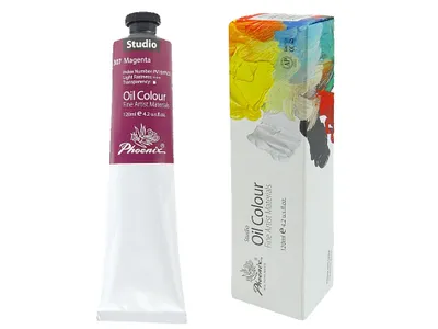 Zdjęcie produktu dla Farba olejna 120ml - Magenta - 307