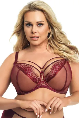 Obrázok produktu pre Nevystužená podprsenka K496 Paradise Bordó 65M