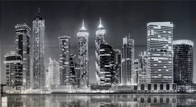 Produktbild von 3D FLIESENBILD 3D Wandpaneele Wandverkleidung PVC-Verkleidung Dubai Wandbild