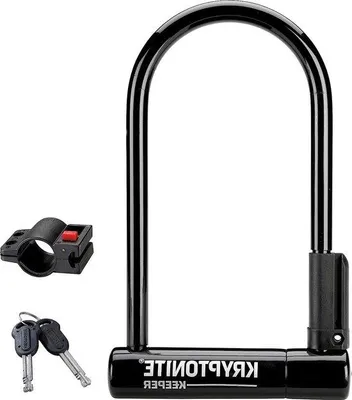 Produktbild von Famanu Fahrradschloss Standard 3500451 - Schwarz - 10 x 2 x 20 cm