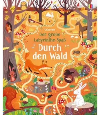 Zdjęcie produktu dla Der große Labyrinthe-Spaß: Durch den Wald