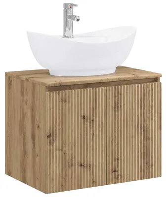Produktbild von vidaXL Badezimmermöbel-Set Artisan-Eiche Holzwerkstoff