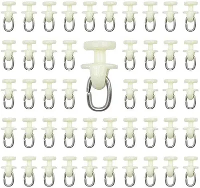 Immagine prodotto di 100 passamanerie bianche per tende da finestra