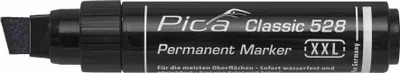 Produktbild von Pica Permanentmarker 4-12mm Keilspitze, schwarz