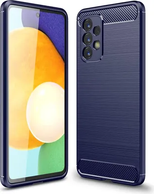 Image de Coque Pour Samsung Galaxy A73 5G Coque En Silicone Bleu Marine