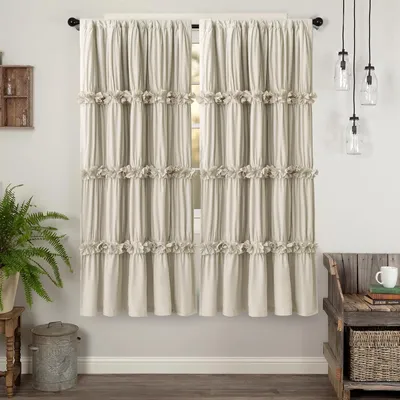 Obrázok produktu pre Zatemňovacie závesy – hotová sada, 2 ks, 175 x 140 cm, elegantná béžová farba