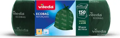 Image de Sac Poubelle Ecobag 150l Vileda Résistance Et Grande Capacité - Vileda