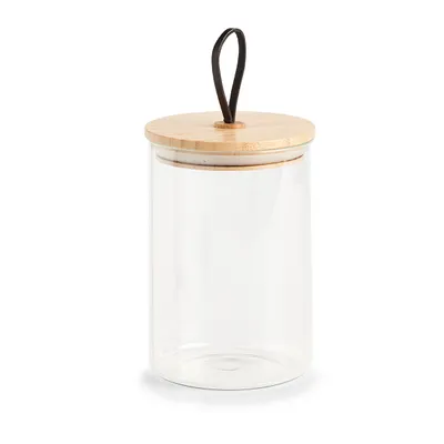 Image de Bocal en verre avec couvercle et support, 1100 ml