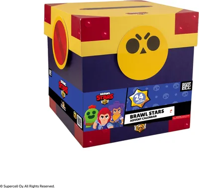 Immagine prodotto di Kalendarz adwentowy Brawl Stars 2025 z 24 akcesoriami tematycznymi