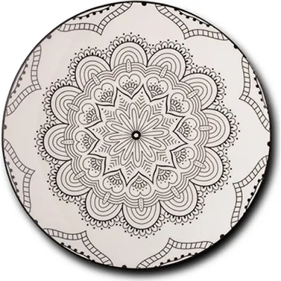Obrázok produktu pre Porcelánový plytký tanier Nava Iris 27 cm – krásny, prémiový porcelán, minimalistický dizajn