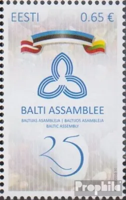 Produktbild von Briefmarken Estland 2016 Mi 874 (kompl.Ausg.) postfrisch Versammlung