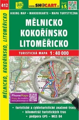 Obrázek produktu pro SC 412 Mělnicko, Kokořínsko, Litoměřicko 1:40 000