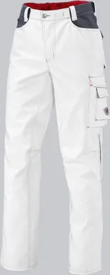 Image de Pantalon de travail BP® - blanc/gris foncé - 58n
