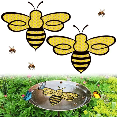 Image de Solidchoice - Abreuvoir pour abeilles, en forme d'abeille, pour le jardin