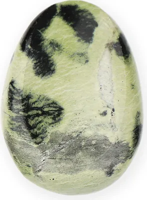 Produktbild von NKlaus Daumenstein Serpentin Chytha natur Edelstein 5x3,5cm Heilstein Handschmeichler 14890