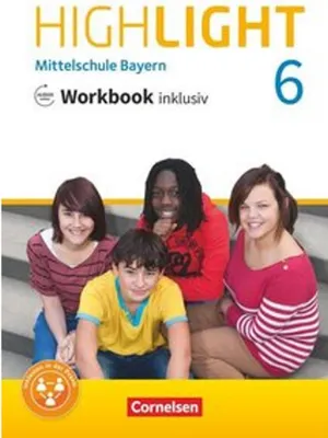 Immagine prodotto di Highlight 6. Jahrgangsstufe - Mittelschule Bayern - Workbook inklusiv mit Audios online
