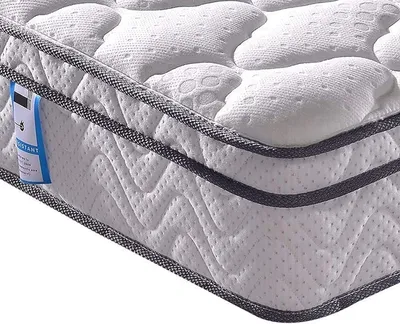 Produktbild von Vesgantti Matratze 90x200 7-Zonen Federkernmatratze Mittelfeste Orthopädischem Taschenfederkernmatratze (H3, Box-top 26cm)