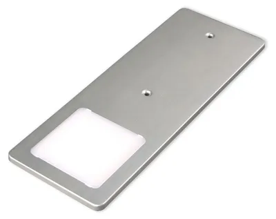 Image de kalb | Luminaires LED encastrés argentés 5 W - luminaire de cuisine très plat, lot de 1, blanc chaud