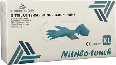 Produktbild von Nitrilhandschuhe "Nitrilo-touch" blau, Gr. XL