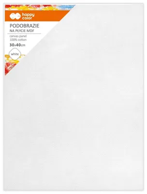 Immagine prodotto di Podobrazie bawełniane białe 30 x 40 cm do malowania