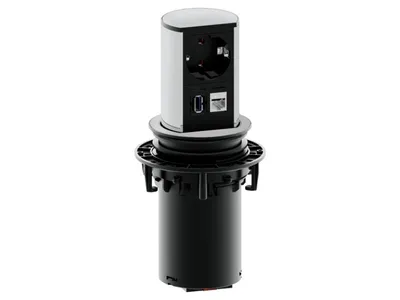 Obrázek produktu pro Bachmann ELEVATOR, 0,3 m, Vnitřní, Hliník, 1 AC zásuvky / AC zásuvek