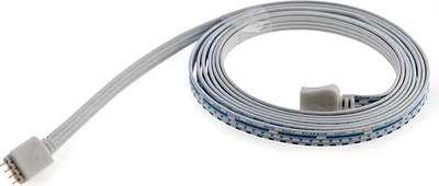 Imagen del producto de Naber, cable de alimentación para tiras LED flexibles RGB, color blanco, 1500 mm