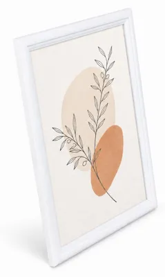 Produktbild von Artus Kunststoff Bilderrahmen Wanddeko Collage Poster Bilder Foto Rahmen - Farbe: Weiß | Format: 40x60