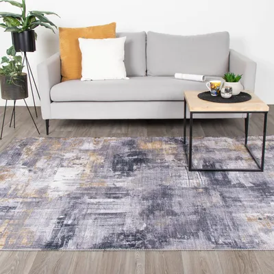 Produktbild von Volero - Moderner Teppich - Strength Gelb - 230x330 cm - Wohnzimmer, Esszimmer, Schlafzimmer - Industrielle, Modern