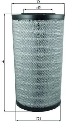 Produktbild von Luftfilter MAHLE LX 3753