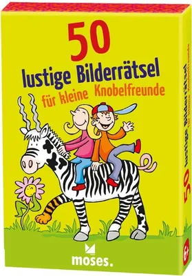 Produktbild von 50 lustige Bilderrätsel für kleine Knobelfreunde