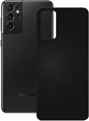 Produktbild von PEDEA Soft TPU Case für Samsung Galaxy S21 Ultra, schwarz
