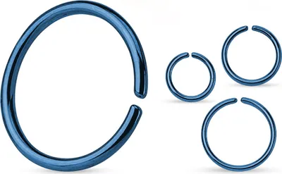 Produktbild von Continuous Ring Seamless Ring O-Ring Piercing Ring Chirurgenstahl Autiga® Ø 1 mm 10 mm