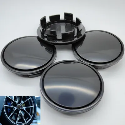 Immagine prodotto di 4 coprimozzo da 65 mm, compatibili con Volkswagen e Audi