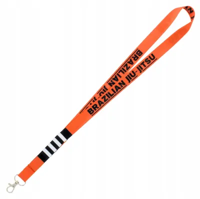 Produktbild von Beltor BJJ Orange Gurt Schlüsselanhänger mit Karabiner